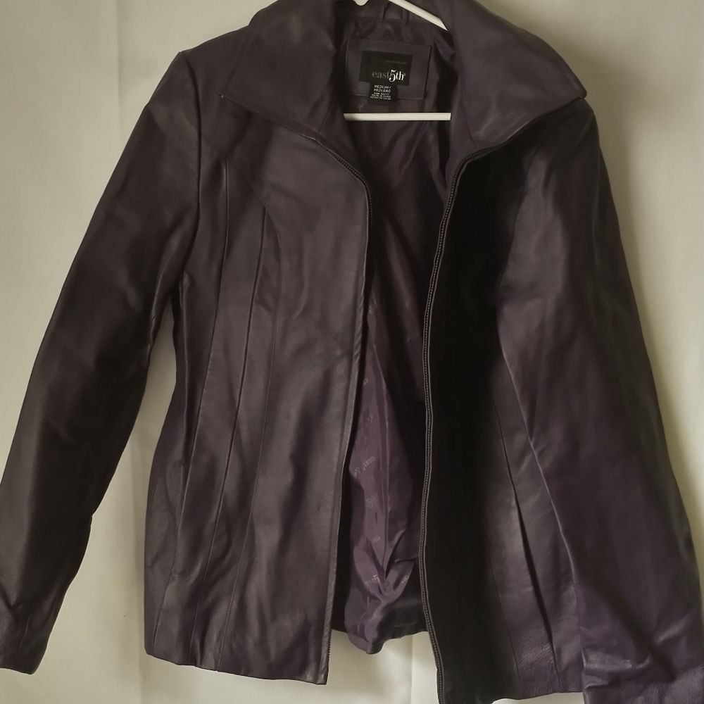 Women's leather jacket